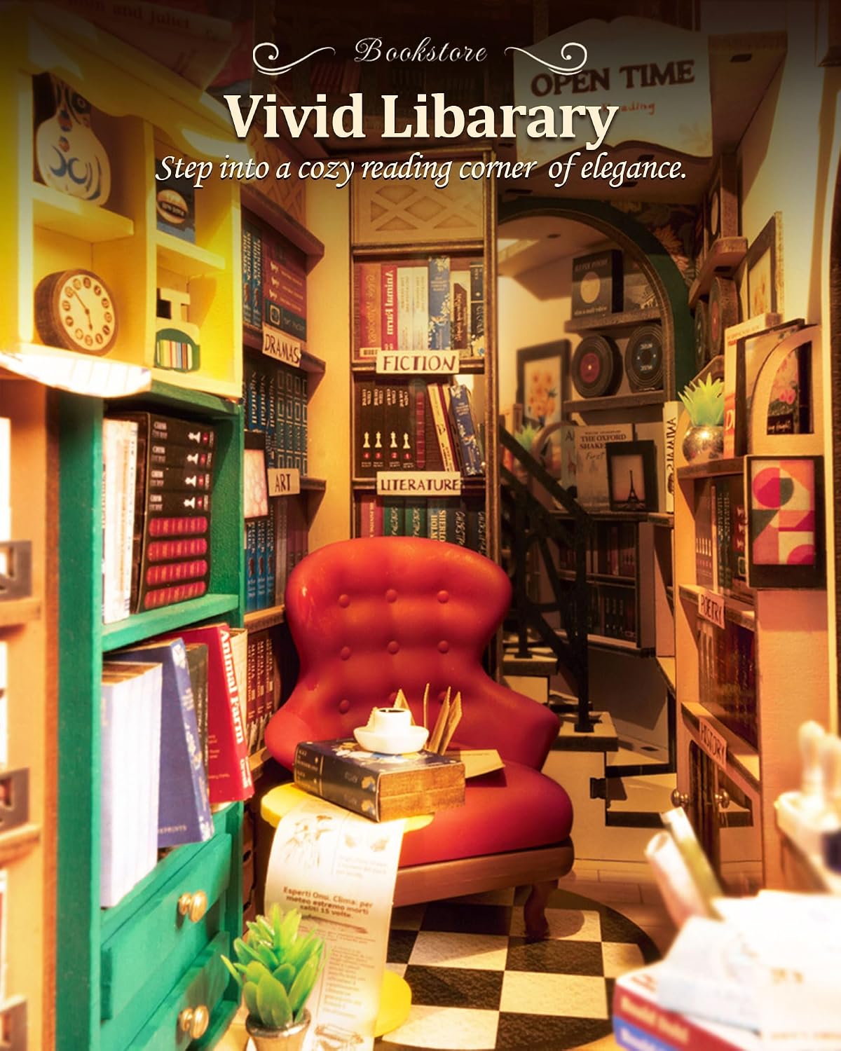 Book Nook Kit, Bookstore, photo 4