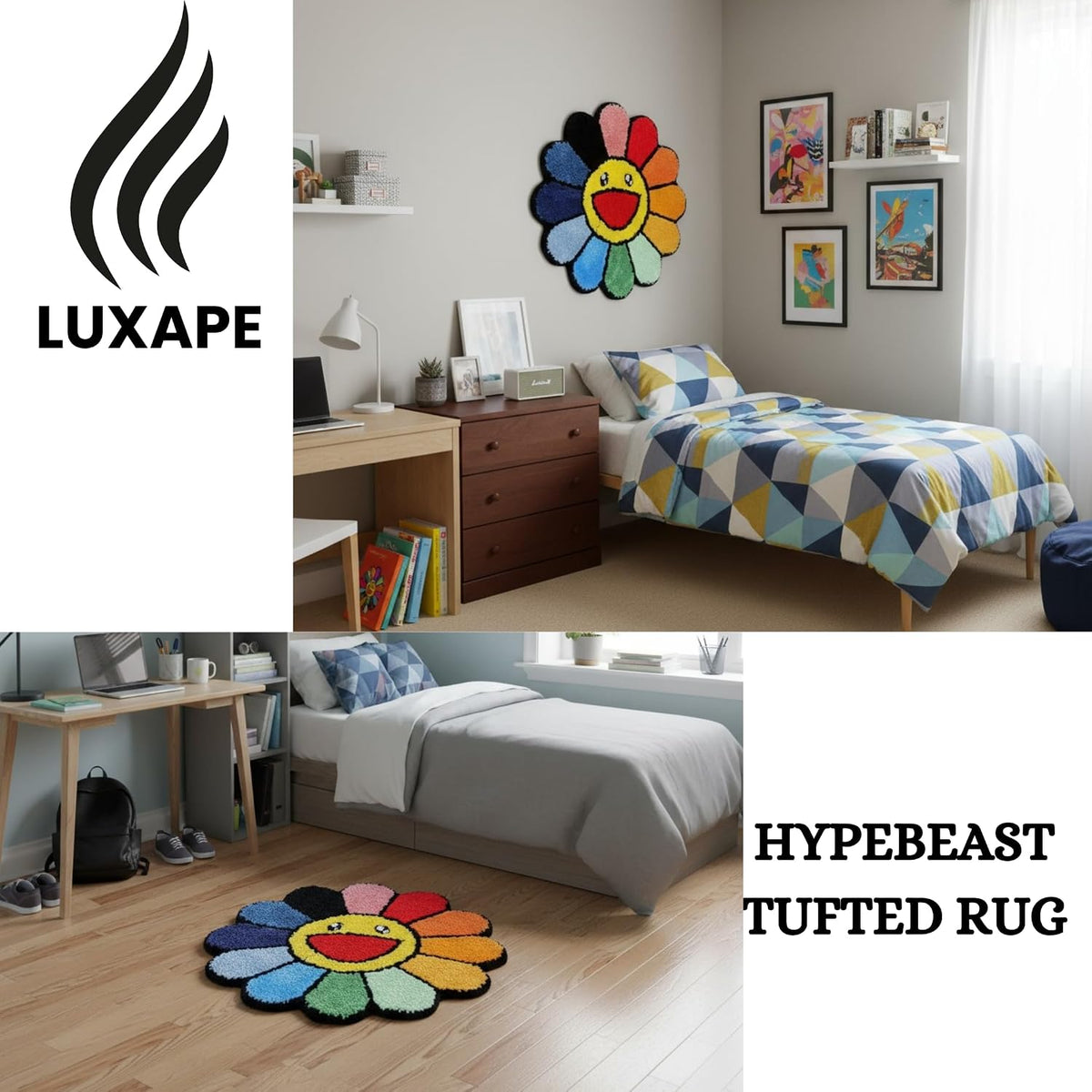 Murakami Flower Rug, photo 5