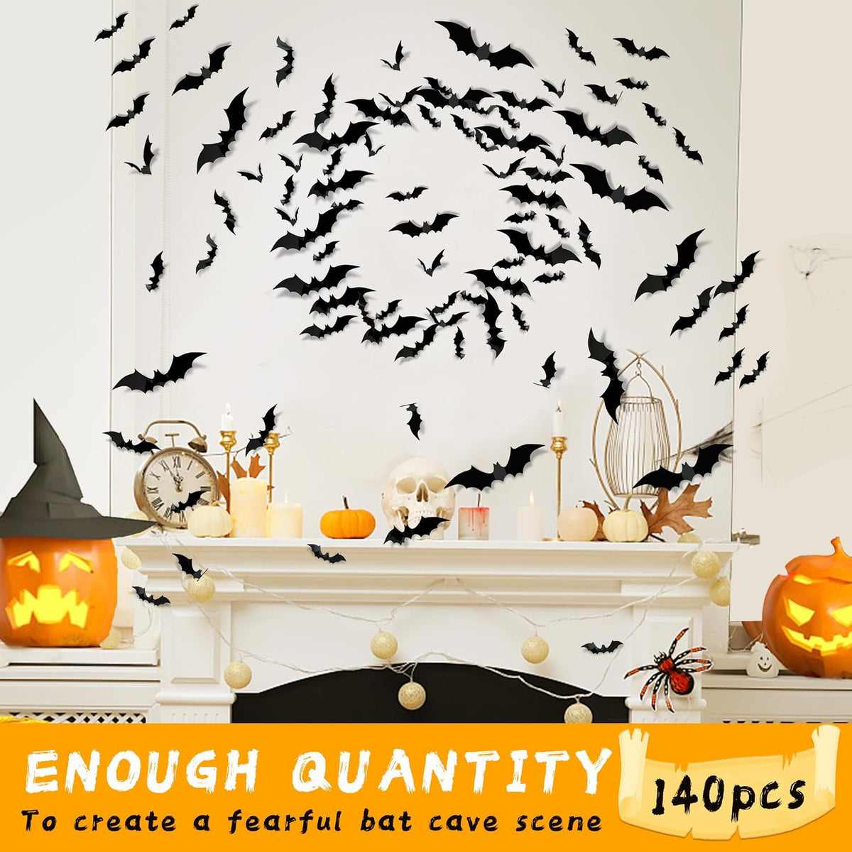 3D Wall Bats, 140 Pieces, photo 4