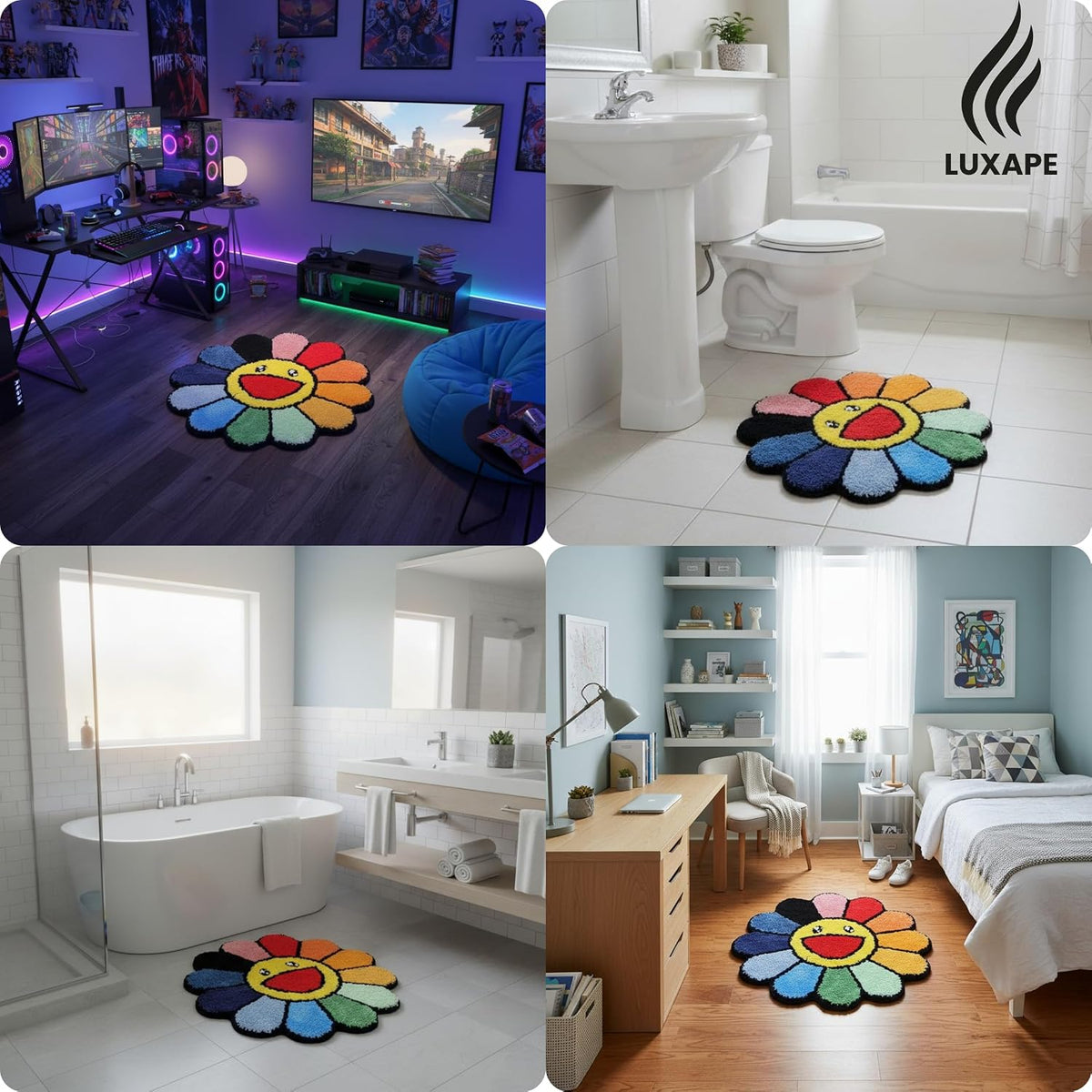 Murakami Flower Rug, photo 6