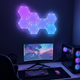 Hexagon LED Light Panels, 8-Pack