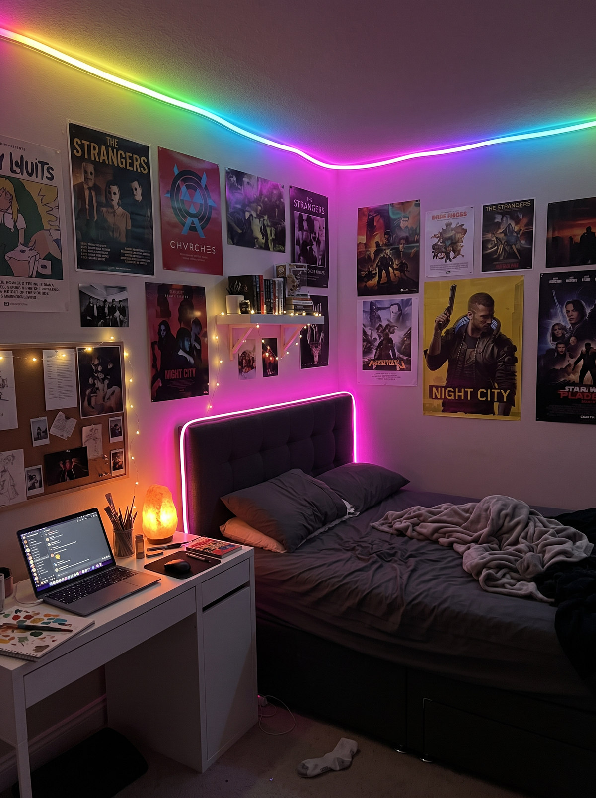 RGB Neon Rope Light, 10 m