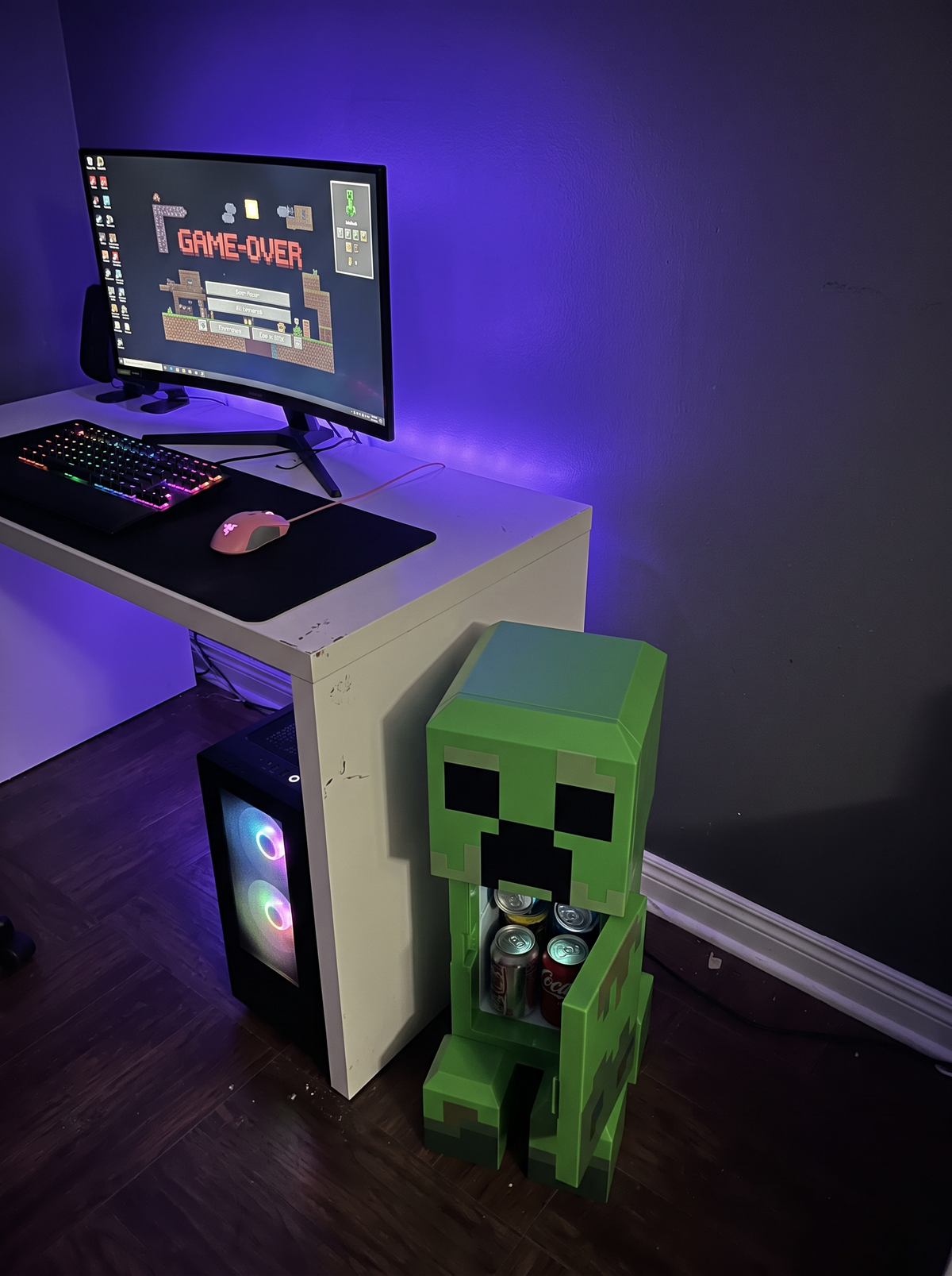 Minecraft Creeper Mini Fridge