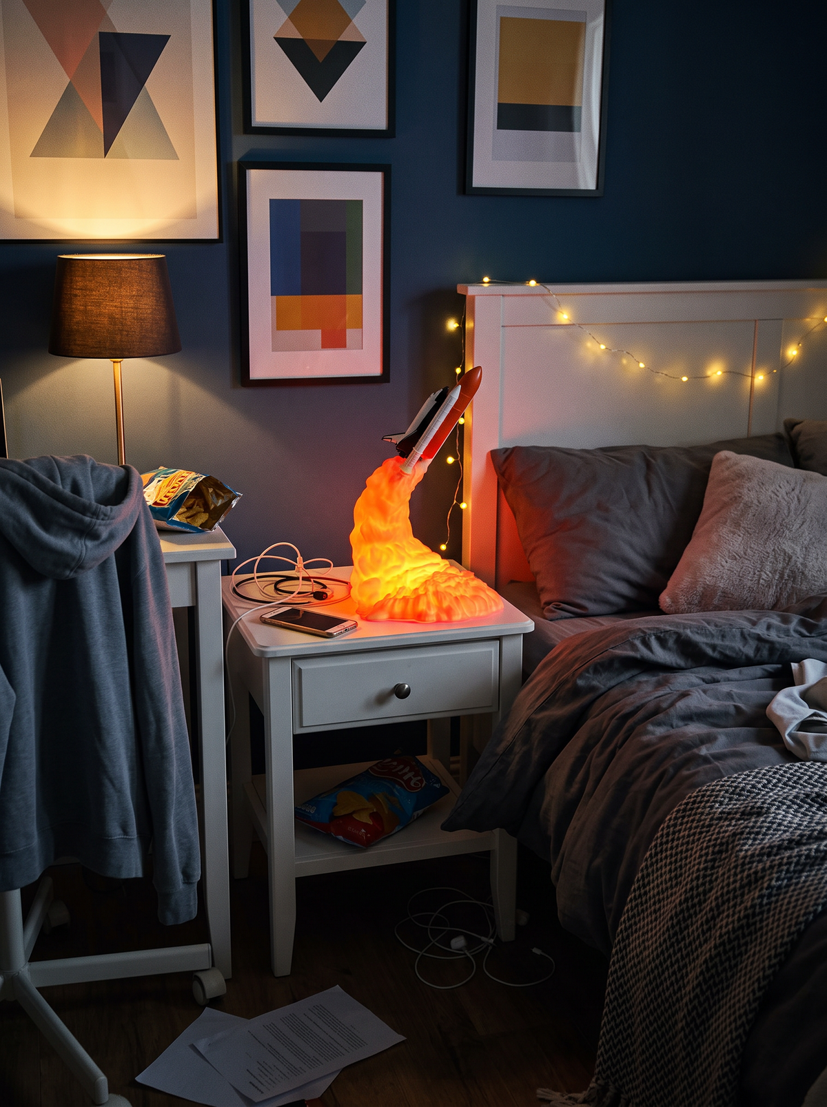 Rocket Night Lamp