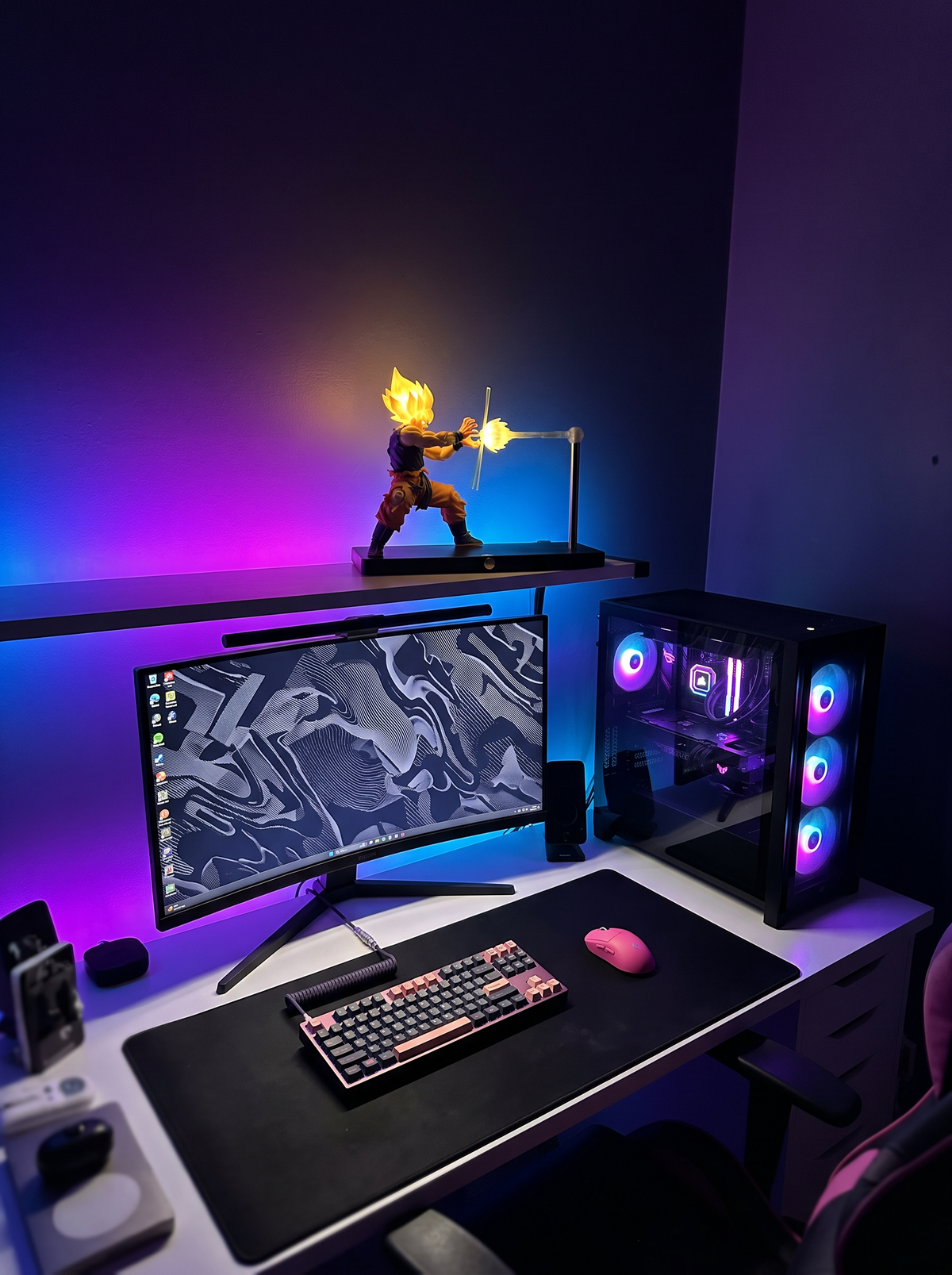 Super Saiyan Night Light