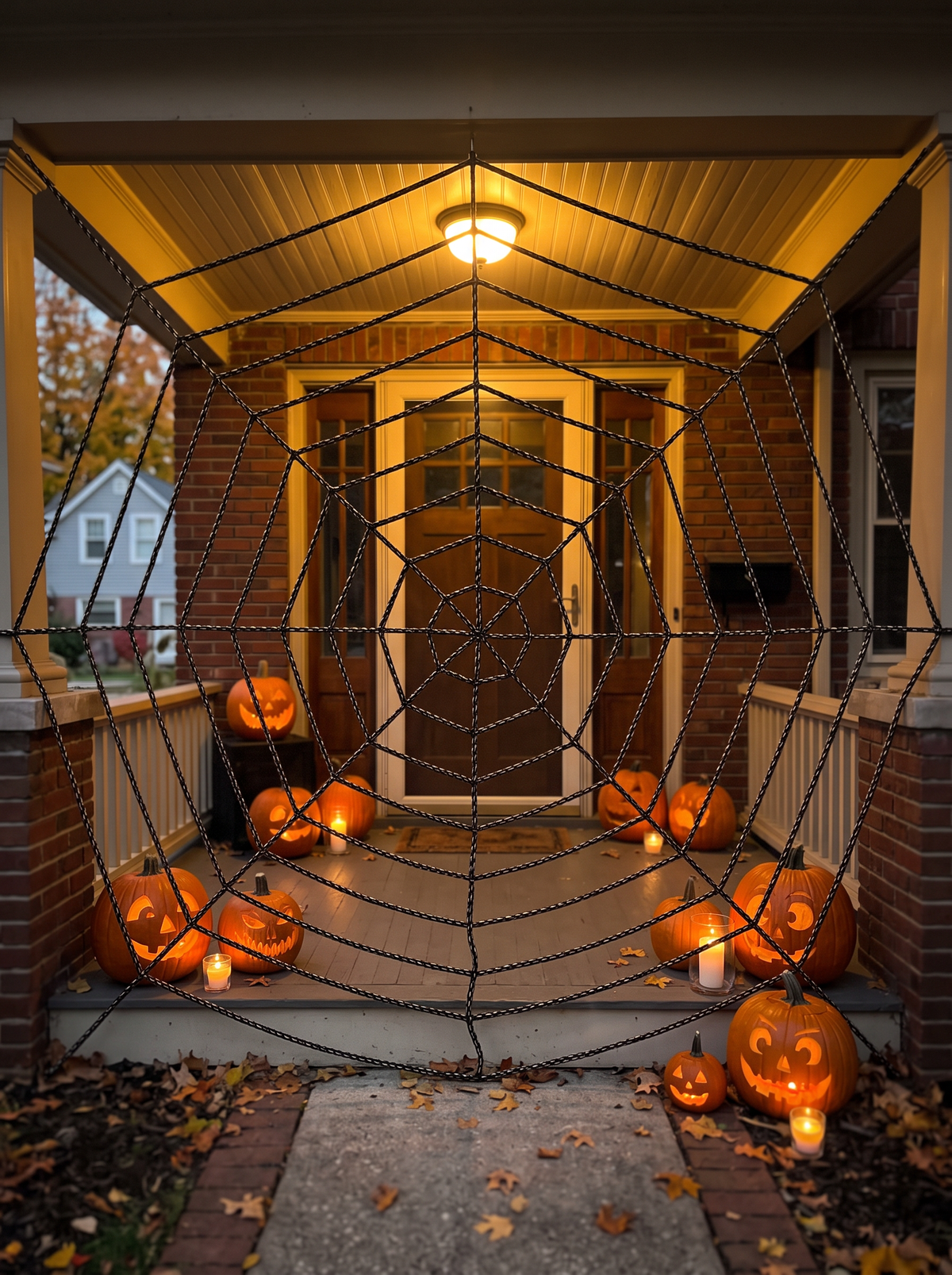 Giant Rope Spider Web, 12 ft