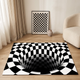 Optical Illusion Round Rug