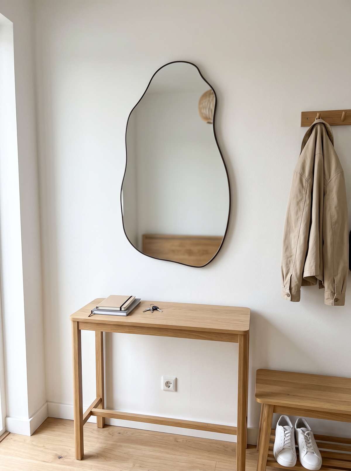 Asymmetrical Wall Mirror