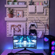 Gaming Pegboard Wall Organizer