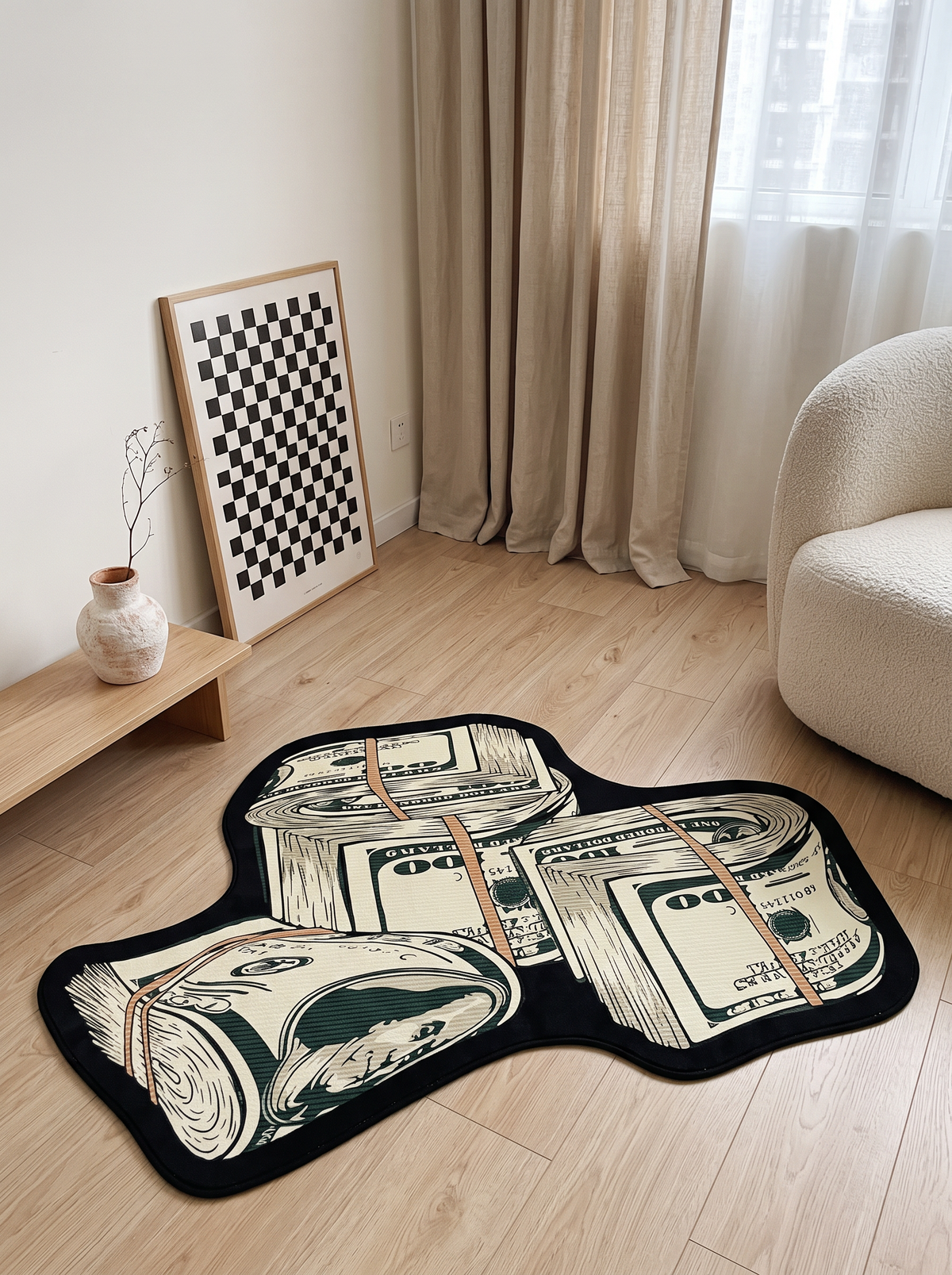 $100 Bill Area Rug