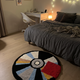 Y2K CD Round Rug, 28 in