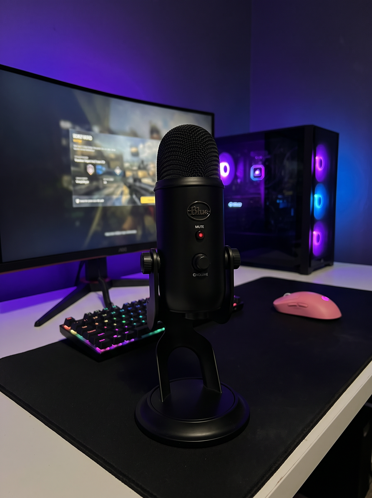 Blue Yeti USB Microphone, Blackout