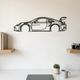 911 Silhouette Metal Wall Art, 20 in