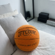 Basketball Plush Pillow, Orange