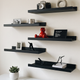 Floating Picture Ledge Shelves, Set of 5