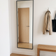 Arched Full-Length Mirror, Black