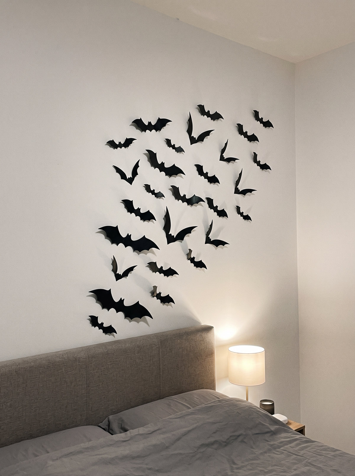 3D Wall Bats, 140 Pieces